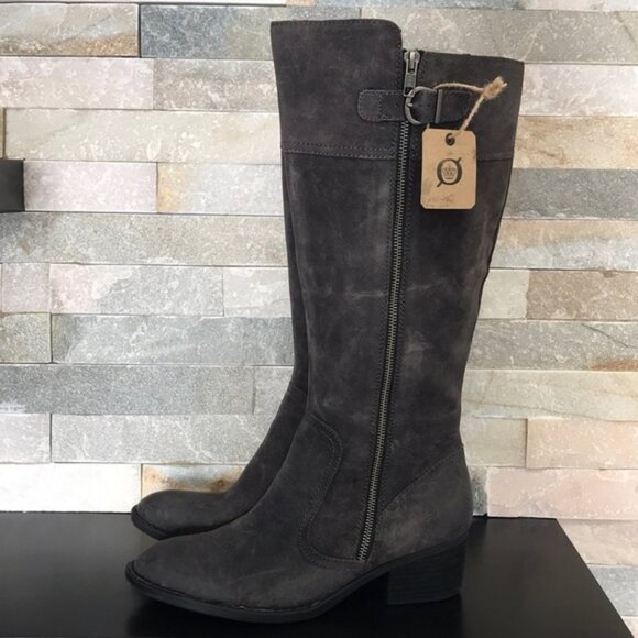 Born Fannar Suede Knee High Boot - Picture 4 of 10